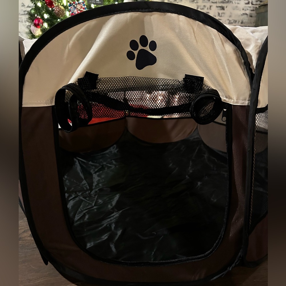 Bought it for a puppy and he has now outgrown it.